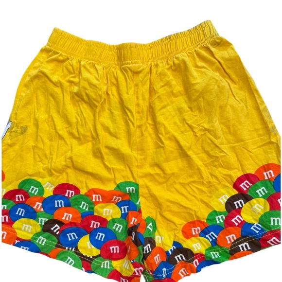 🟡 M&M's Yellow Peanut Boxer Shorts Size Small - Picture 7 of 7